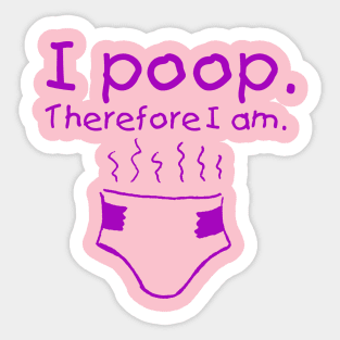 Baby Poop Sticker